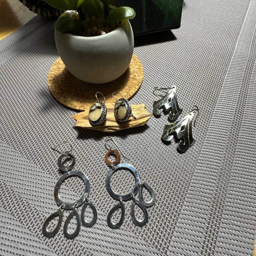 Sterling Silver Earrings Bundle